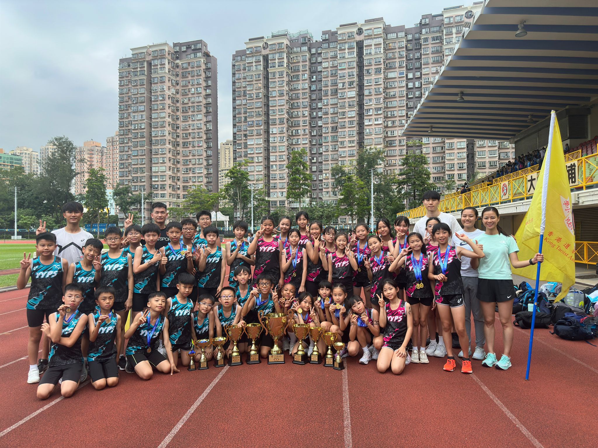 Our Track and Field Team got the overall champion once again! Congratulations!